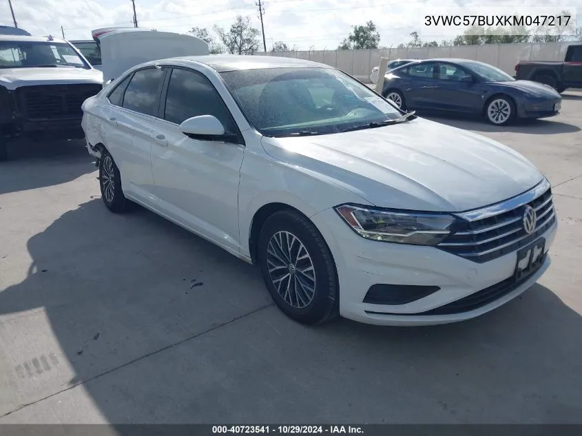 2019 Volkswagen Jetta 1.4T R-Line/1.4T S/1.4T Se VIN: 3VWC57BUXKM047217 Lot: 40723541