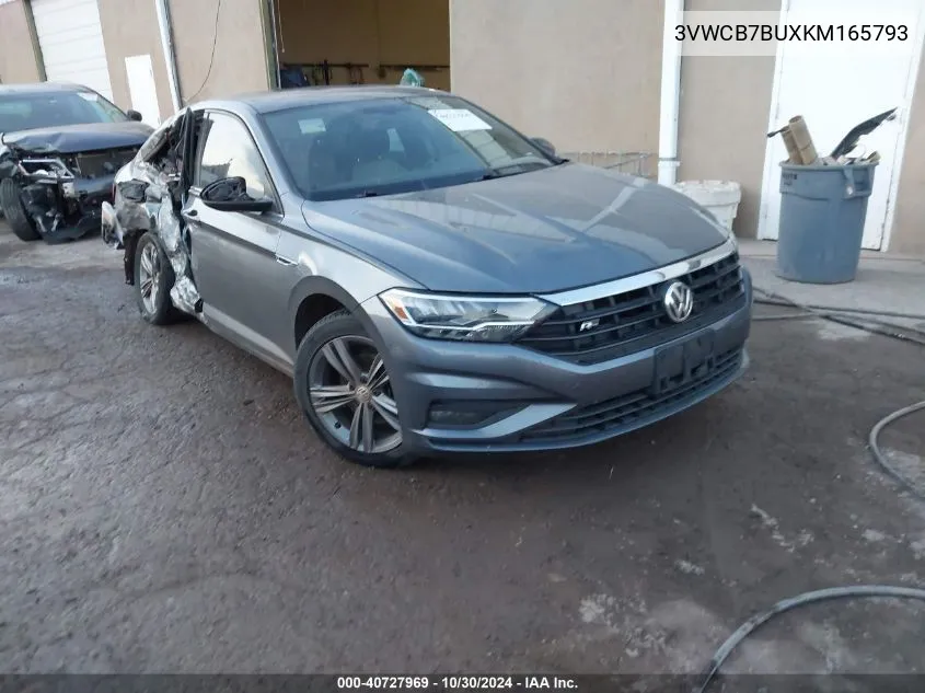 2019 Volkswagen Jetta 1.4T R-Line/1.4T S/1.4T Se VIN: 3VWCB7BUXKM165793 Lot: 40727969