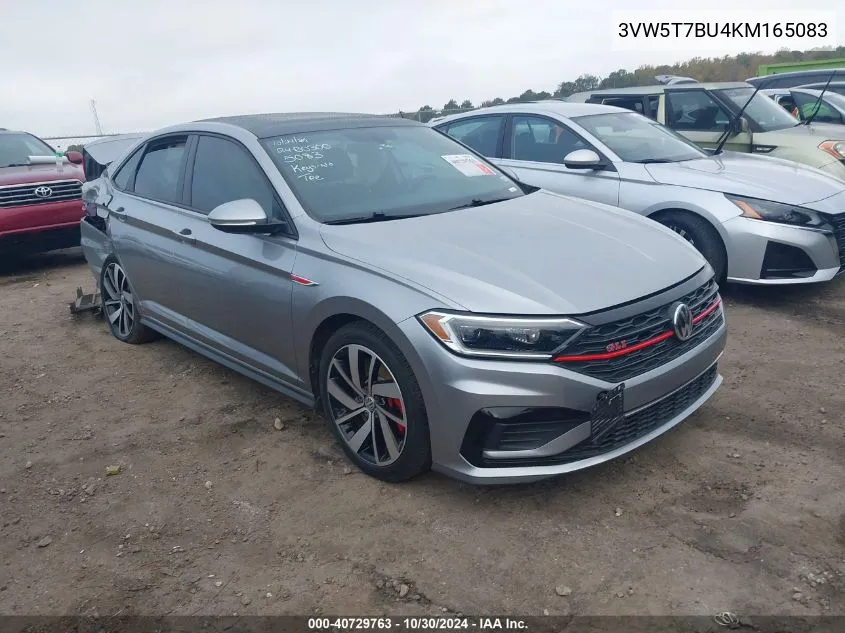 2019 Volkswagen Jetta Gli 2.0T 35Th Anniversary Edition/2.0T Autobahn/2.0T S VIN: 3VW5T7BU4KM165083 Lot: 40729763