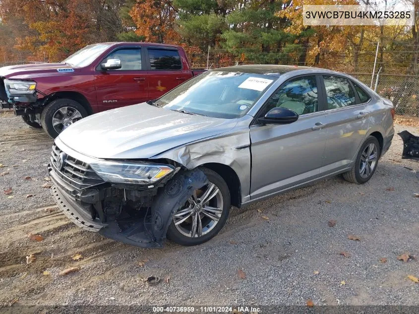 2019 Volkswagen Jetta 1.4T R-Line/1.4T S/1.4T Se VIN: 3VWCB7BU4KM253285 Lot: 40736959