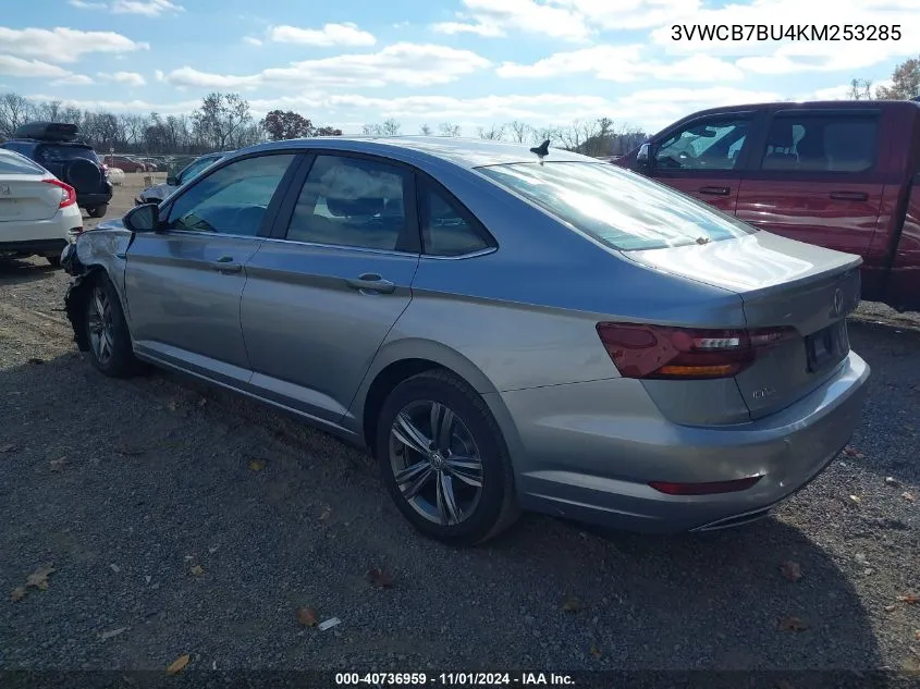 2019 Volkswagen Jetta 1.4T R-Line/1.4T S/1.4T Se VIN: 3VWCB7BU4KM253285 Lot: 40736959