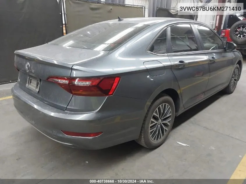 2019 Volkswagen Jetta 1.4T R-Line/1.4T S/1.4T Se VIN: 3VWC57BU6KM271410 Lot: 40738668