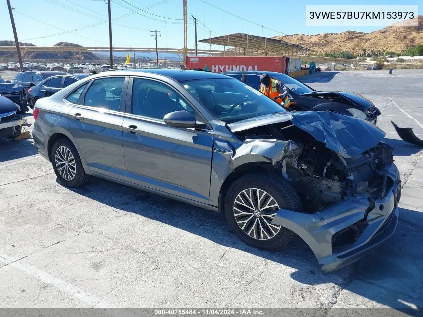 2019 Volkswagen Jetta 1.4T Sel VIN: 3VWE57BU7KM153973 Lot: 40755484