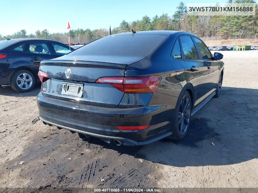 2019 Volkswagen Jetta Gli 2.0T 35Th Anniversary Edition/2.0T Autobahn/2.0T S VIN: 3VW5T7BU1KM156888 Lot: 40778065