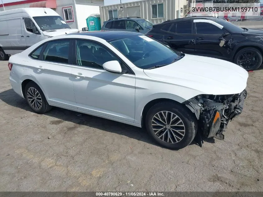 2019 Volkswagen Jetta 1.4T R-Line/1.4T S/1.4T Se VIN: 3VWCB7BU5KM159710 Lot: 40790629