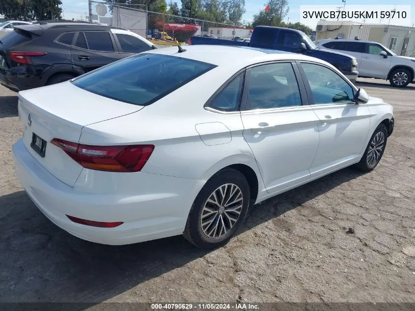 2019 Volkswagen Jetta 1.4T R-Line/1.4T S/1.4T Se VIN: 3VWCB7BU5KM159710 Lot: 40790629