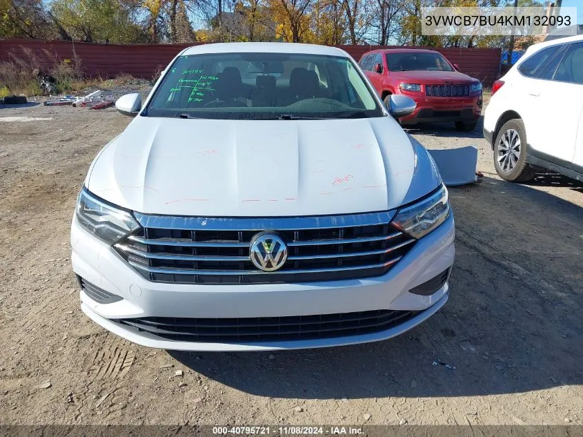 2019 Volkswagen Jetta 1.4T R-Line/1.4T S/1.4T Se VIN: 3VWCB7BU4KM132093 Lot: 40795721