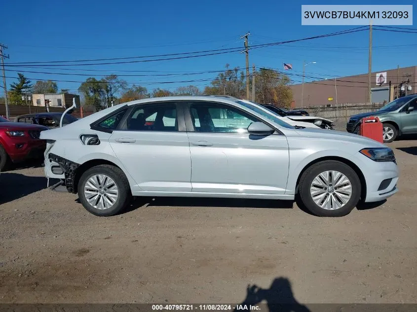 2019 Volkswagen Jetta 1.4T R-Line/1.4T S/1.4T Se VIN: 3VWCB7BU4KM132093 Lot: 40795721