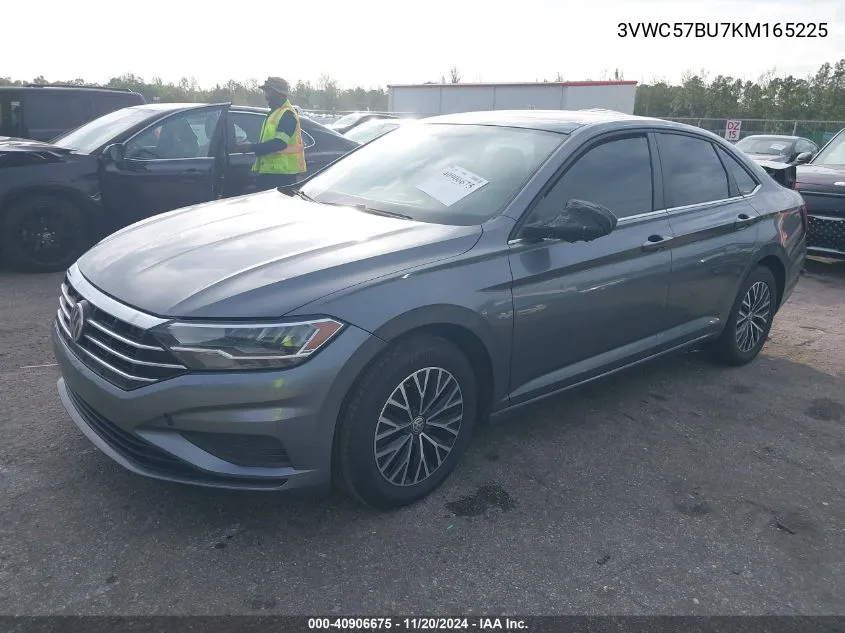 2019 Volkswagen Jetta 1.4T R-Line/1.4T S/1.4T Se VIN: 3VWC57BU7KM165225 Lot: 40906675