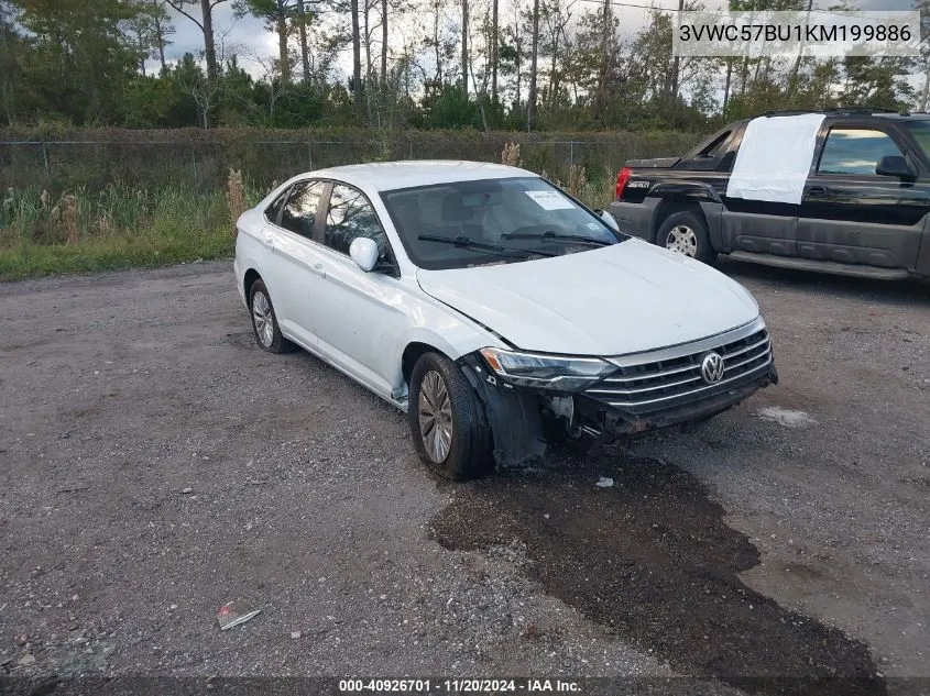 2019 Volkswagen Jetta 1.4T R-Line/1.4T S/1.4T Se VIN: 3VWC57BU1KM199886 Lot: 40926701