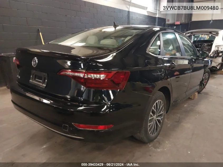 2020 Volkswagen Jetta 1.4T R-Line/1.4T S/1.4T Se VIN: 3VWCB7BU8LM009480 Lot: 39433429