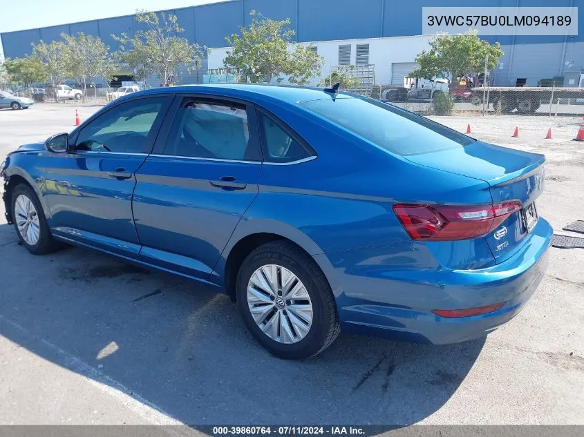 2020 Volkswagen Jetta VIN: 3VWC57BU0LM094189 Lot: 39860764