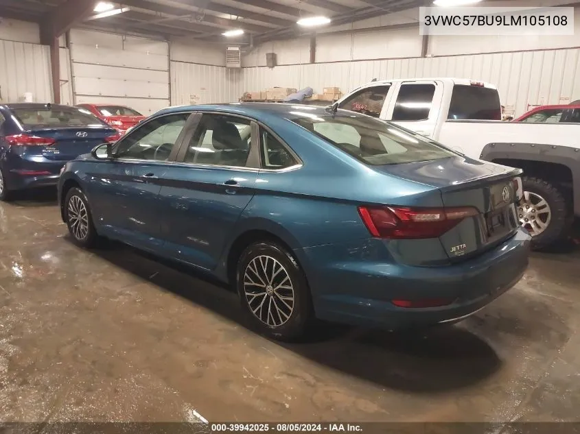 2020 Volkswagen Jetta 1.4T R-Line/1.4T S/1.4T Se VIN: 3VWC57BU9LM105108 Lot: 39942025