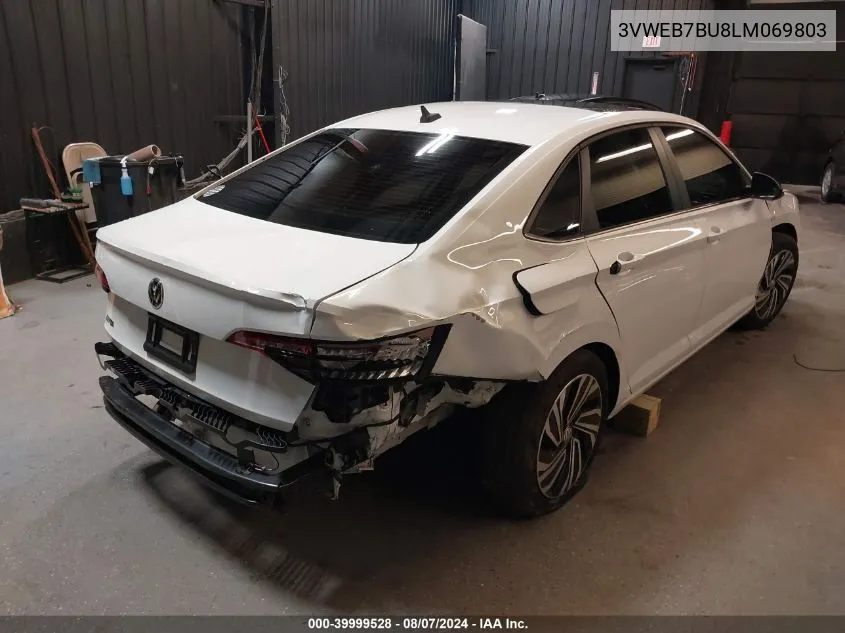 3VWEB7BU8LM069803 2020 Volkswagen Jetta 1.4T Sel