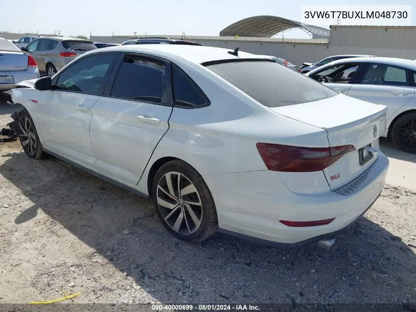 2020 Volkswagen Jetta Gli 2.0T Autobahn/2.0T S VIN: 3VW6T7BUXLM048730 Lot: 40000699