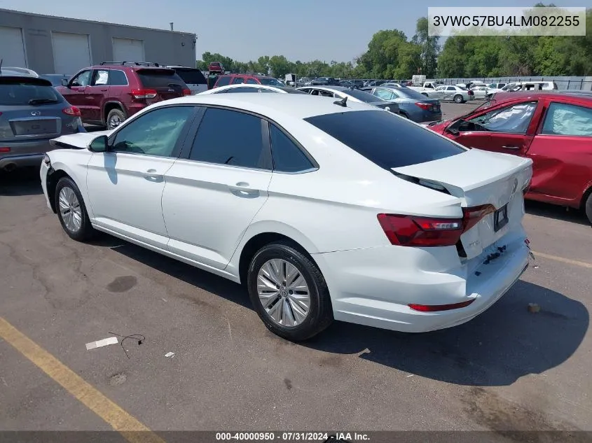 2020 Volkswagen Jetta 1.4T R-Line/1.4T S/1.4T Se VIN: 3VWC57BU4LM082255 Lot: 40000950