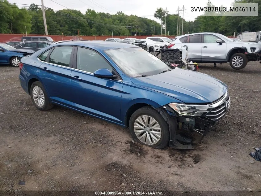 2020 Volkswagen Jetta 1.4T R-Line/1.4T S/1.4T Se VIN: 3VWCB7BU3LM046114 Lot: 40009964