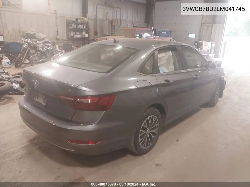 2020 Volkswagen Jetta 1.4T R-Line/1.4T S/1.4T Se VIN: 3VWCB7BU2LM041745 Lot: 40075679