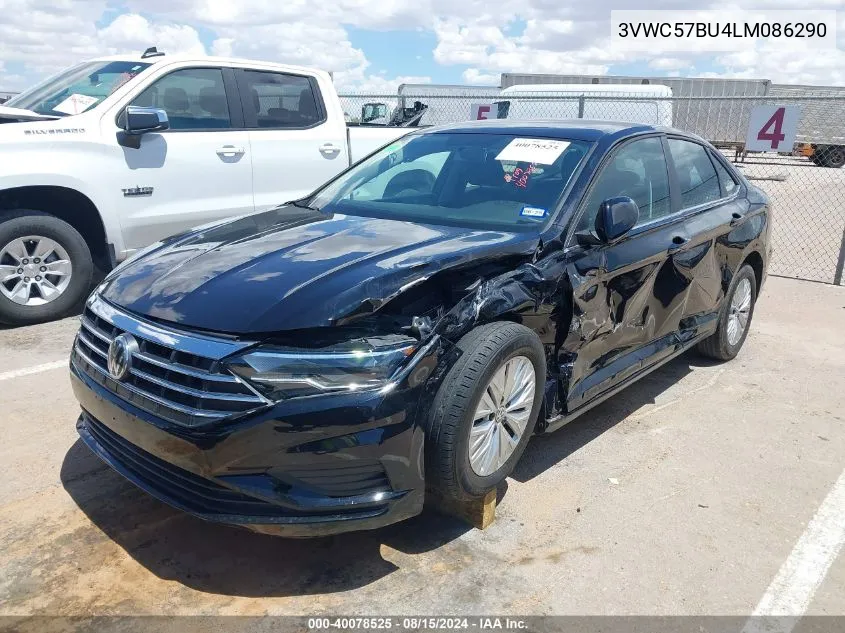 2020 Volkswagen Jetta 1.4T R-Line/1.4T S/1.4T Se VIN: 3VWC57BU4LM086290 Lot: 40078525