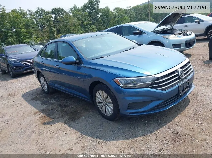 2020 Volkswagen Jetta 1.4T R-Line/1.4T S VIN: 3VWN57BU6LM072190 Lot: 40079911