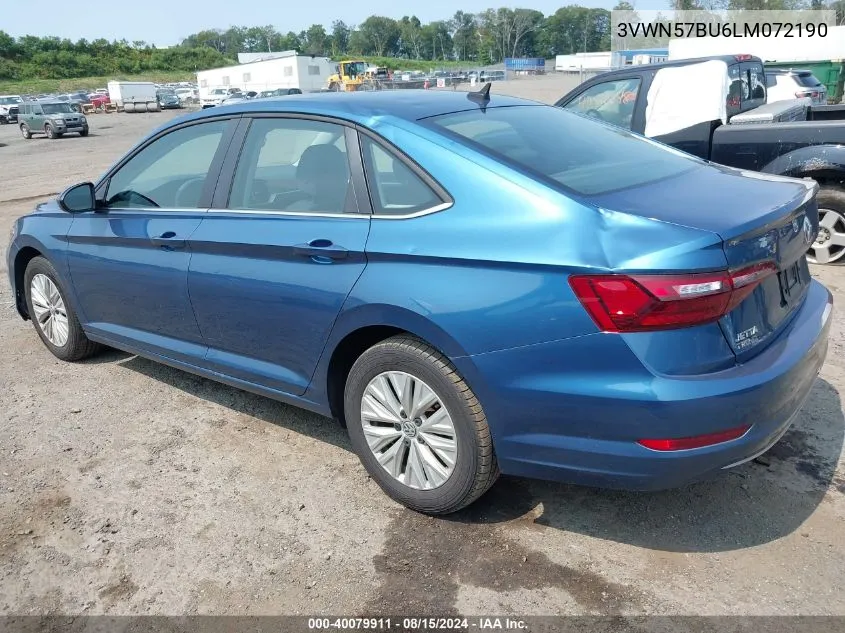 3VWN57BU6LM072190 2020 Volkswagen Jetta 1.4T R-Line/1.4T S