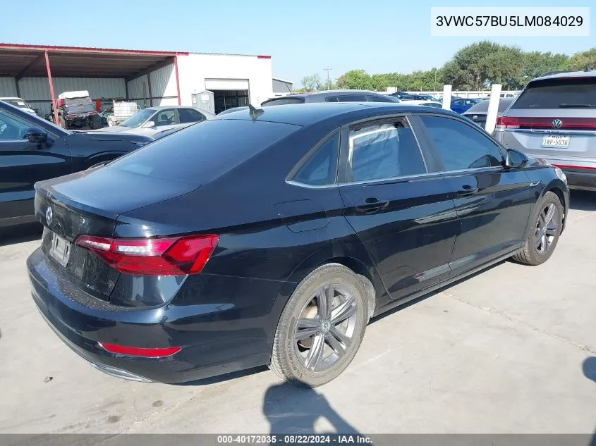 2020 Volkswagen Jetta 1.4T R-Line/1.4T S/1.4T Se VIN: 3VWC57BU5LM084029 Lot: 40172035