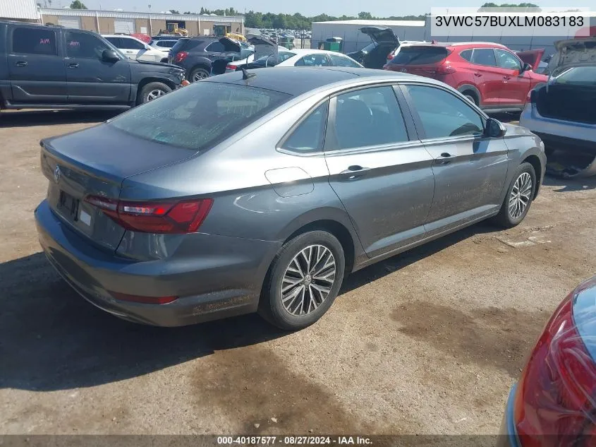 2020 Volkswagen Jetta 1.4T R-Line/1.4T S/1.4T Se VIN: 3VWC57BUXLM083183 Lot: 40187577