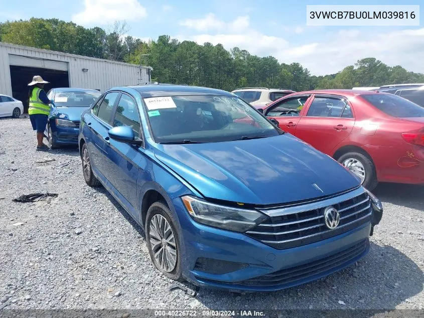 2020 Volkswagen Jetta 1.4T R-Line/1.4T S/1.4T Se VIN: 3VWCB7BU0LM039816 Lot: 40226722