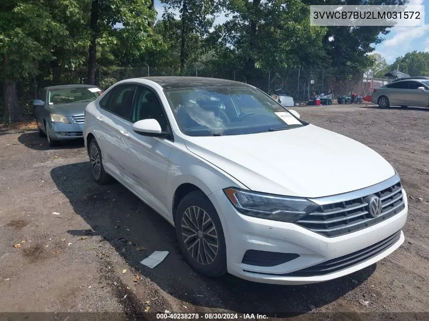 2020 Volkswagen Jetta 1.4T R-Line/1.4T S/1.4T Se VIN: 3VWCB7BU2LM031572 Lot: 40238278