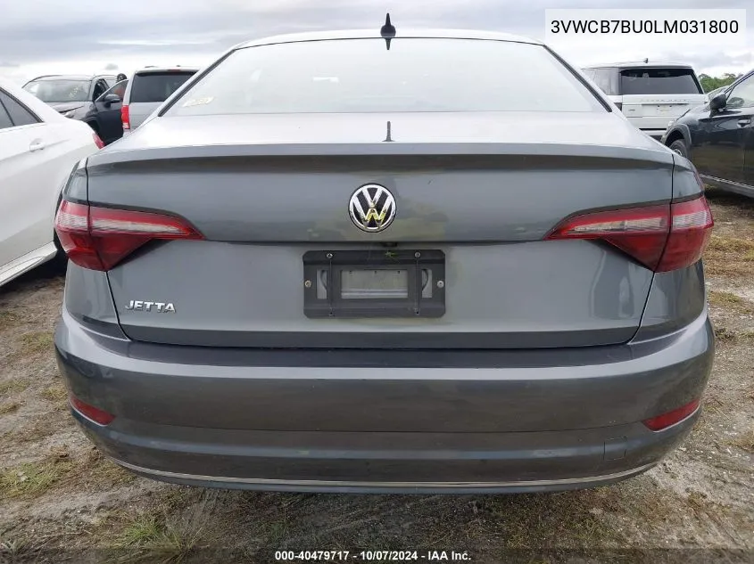 2020 Volkswagen Jetta S/Se/R-Line VIN: 3VWCB7BU0LM031800 Lot: 40479717