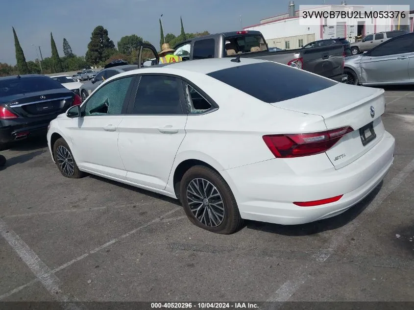 2020 Volkswagen Jetta 1.4T R-Line/1.4T S/1.4T Se VIN: 3VWCB7BU2LM053376 Lot: 40520296