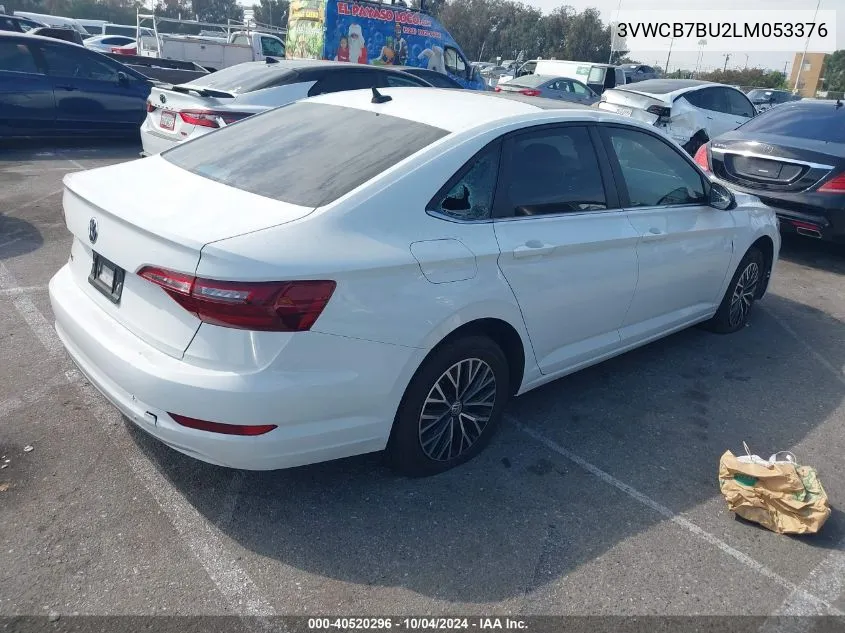 2020 Volkswagen Jetta 1.4T R-Line/1.4T S/1.4T Se VIN: 3VWCB7BU2LM053376 Lot: 40520296