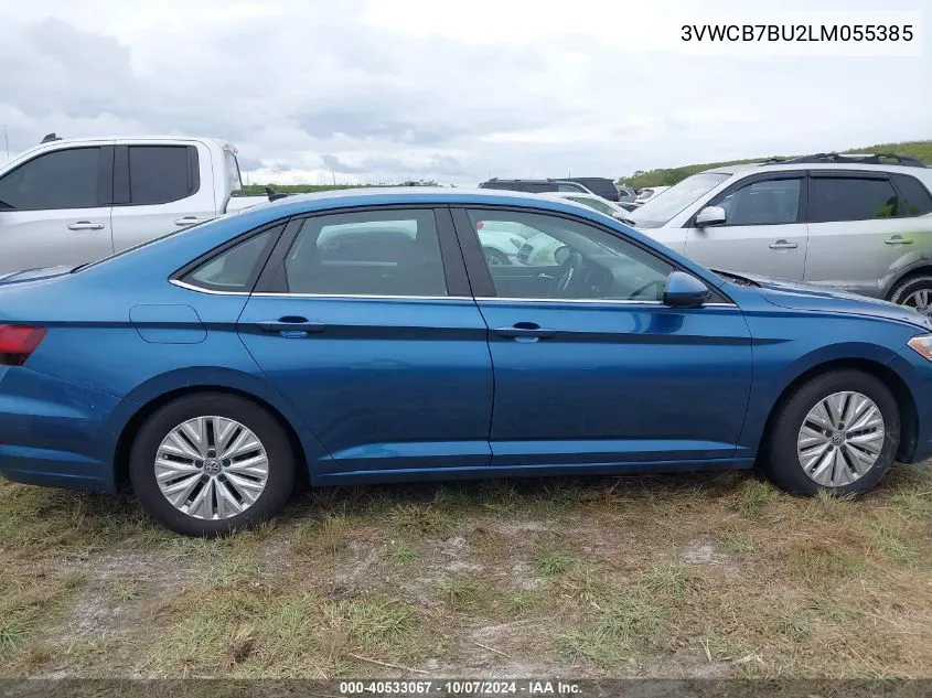 3VWCB7BU2LM055385 2020 Volkswagen Jetta S/Se/R-Line