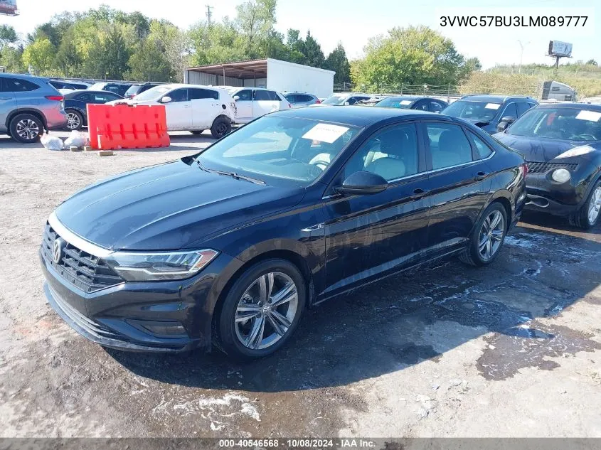 2020 Volkswagen Jetta 1.4T R-Line/1.4T S/1.4T Se VIN: 3VWC57BU3LM089777 Lot: 40546568