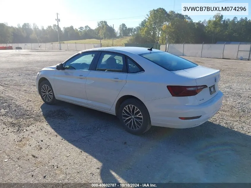 2020 Volkswagen Jetta 1.4T R-Line/1.4T S/1.4T Se VIN: 3VWCB7BUXLM074296 Lot: 40602787