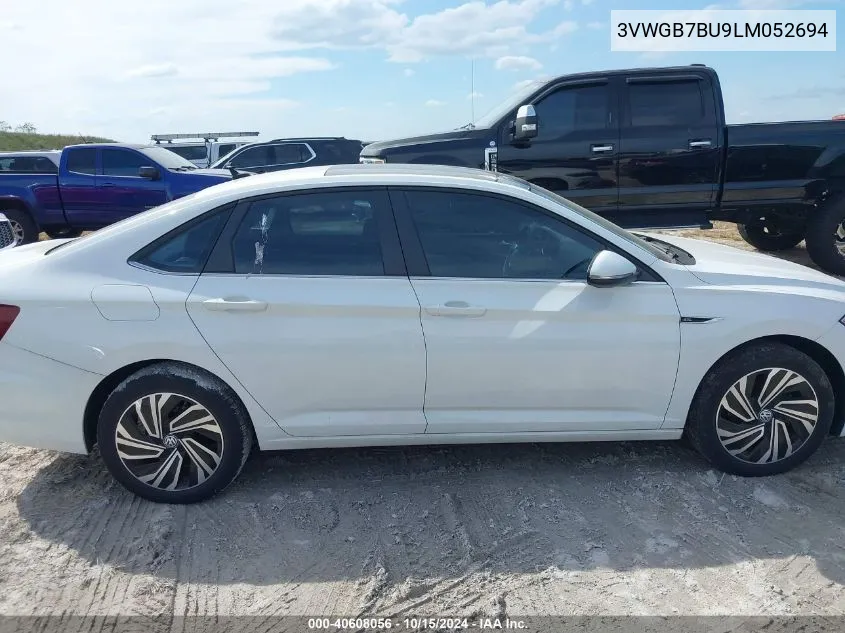 2020 Volkswagen Jetta 1.4T Sel Premium VIN: 3VWGB7BU9LM052694 Lot: 40608056