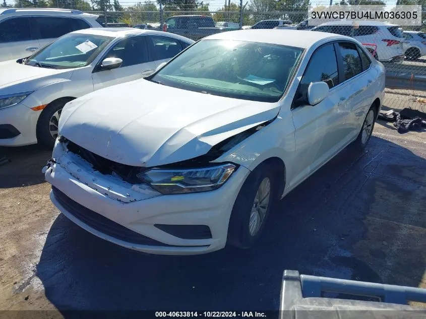 2020 Volkswagen Jetta 1.4T R-Line/1.4T S/1.4T Se VIN: 3VWCB7BU4LM036305 Lot: 40633814