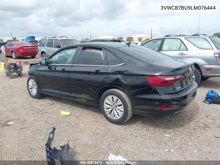 2020 Volkswagen Jetta 1.4T R-Line/1.4T S/1.4T Se VIN: 3VWCB7BU9LM076444 Lot: 40676475