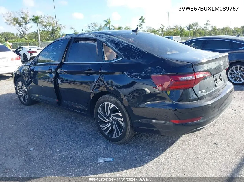 2020 Volkswagen Jetta 1.4T Sel VIN: 3VWE57BUXLM089767 Lot: 40754154