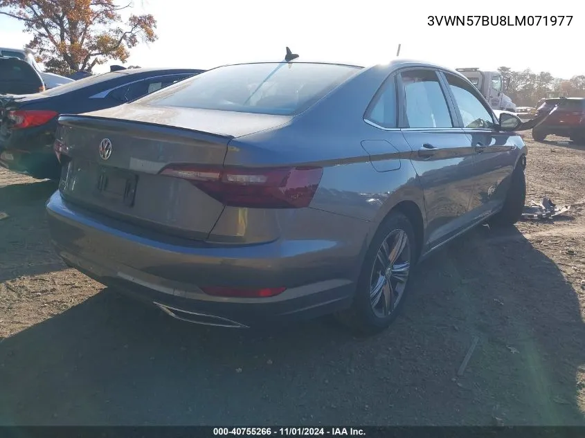 2020 Volkswagen Jetta 1.4T R-Line/1.4T S VIN: 3VWN57BU8LM071977 Lot: 40755266