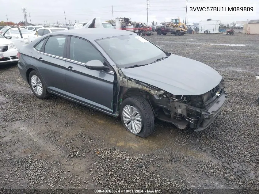 2020 Volkswagen Jetta 1.4T R-Line/1.4T S/1.4T Se VIN: 3VWC57BU1LM089809 Lot: 40763874