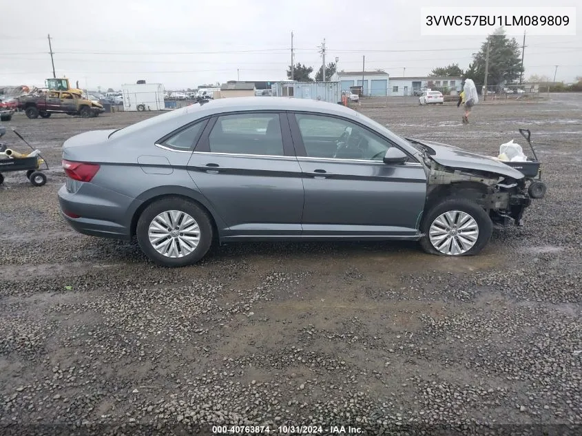 2020 Volkswagen Jetta 1.4T R-Line/1.4T S/1.4T Se VIN: 3VWC57BU1LM089809 Lot: 40763874