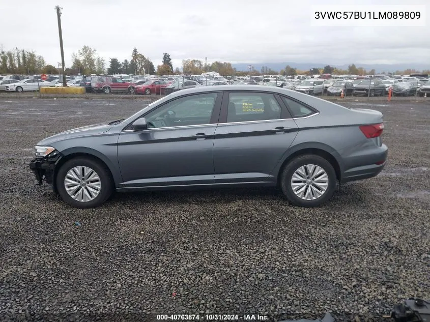 2020 Volkswagen Jetta 1.4T R-Line/1.4T S/1.4T Se VIN: 3VWC57BU1LM089809 Lot: 40763874