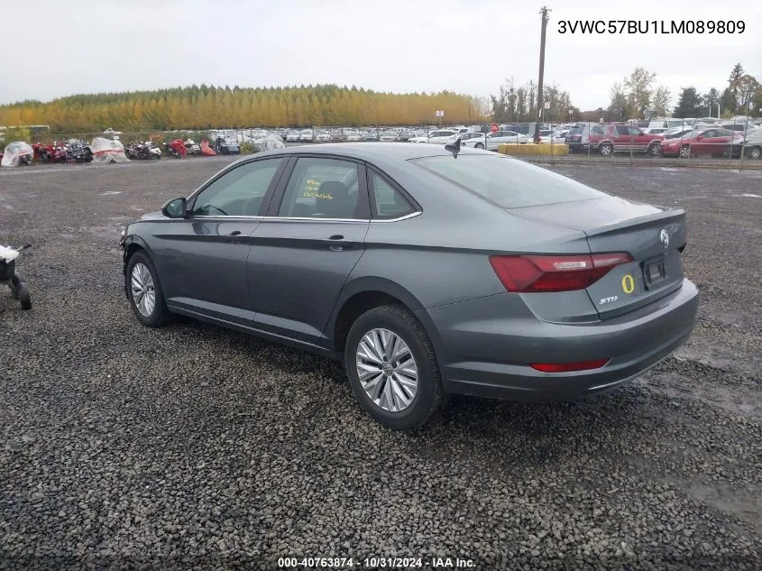 2020 Volkswagen Jetta 1.4T R-Line/1.4T S/1.4T Se VIN: 3VWC57BU1LM089809 Lot: 40763874