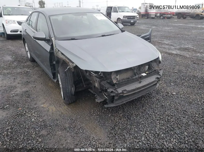 2020 Volkswagen Jetta 1.4T R-Line/1.4T S/1.4T Se VIN: 3VWC57BU1LM089809 Lot: 40763874