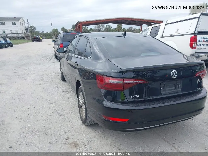 2020 Volkswagen Jetta 1.4T R-Line/1.4T S VIN: 3VWN57BU2LM005439 Lot: 40780838