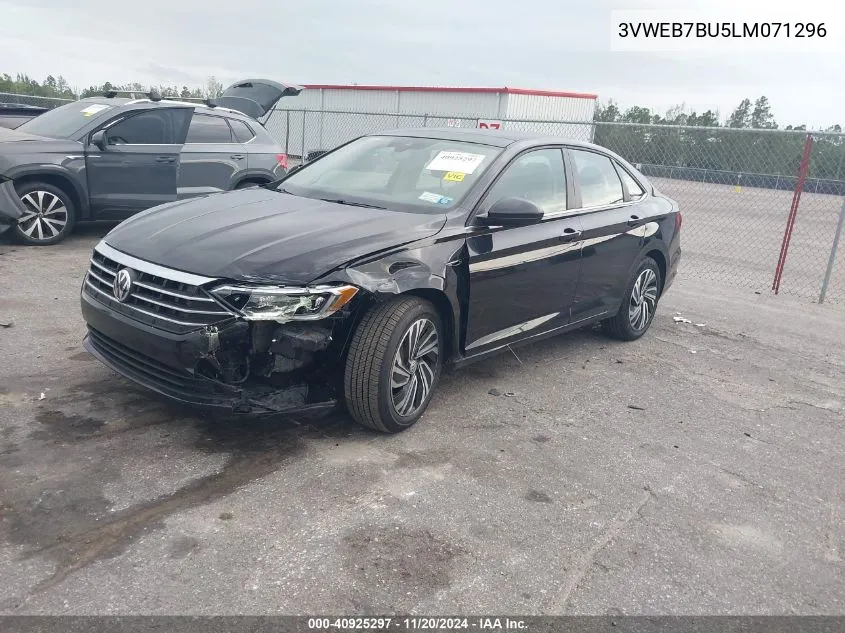 2020 Volkswagen Jetta 1.4T Sel VIN: 3VWEB7BU5LM071296 Lot: 40925297