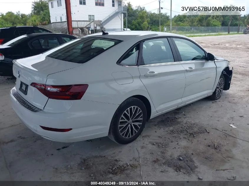 2021 Volkswagen Jetta 1.4T R-Line/1.4T S/1.4T Se VIN: 3VWC57BU0MM093965 Lot: 40349249