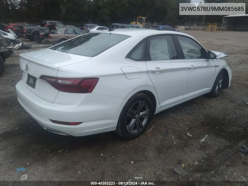 2021 Volkswagen Jetta 1.4T R-Line/1.4T S/1.4T Se VIN: 3VWC57BU9MM085685 Lot: 40353223