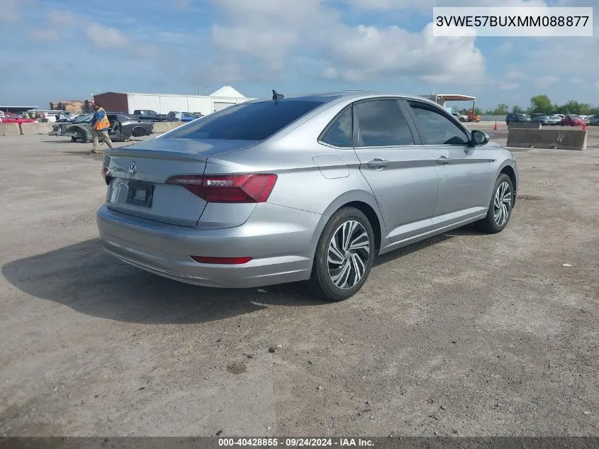 3VWE57BUXMM088877 2021 Volkswagen Jetta 1.4T Sel